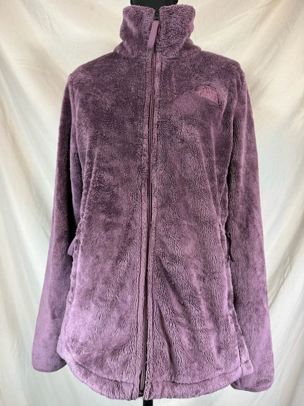 The North Face Osito High-Pile Fleece Jacket Purple - Medium